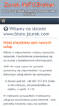 Mobile Screenshot of biuro.jzurek.com